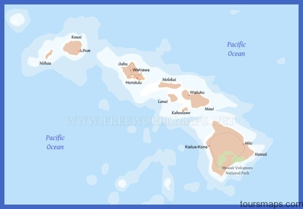 hawaii map  2 Hawaii Map