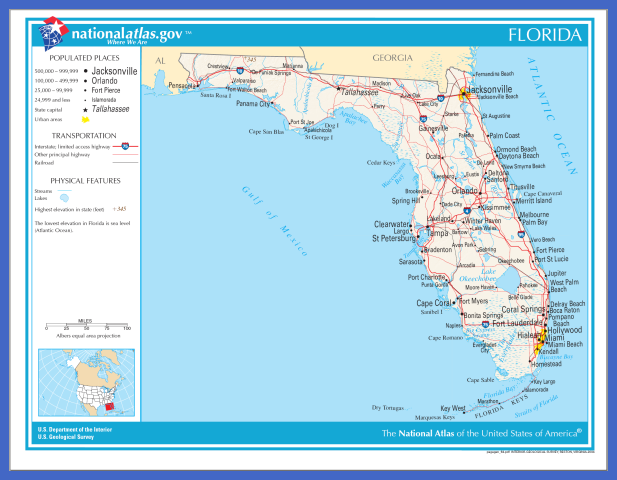 map of florida 2 Map of Florida