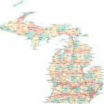 map of michigan 2 150x150 Map of Michigan