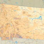 map of montana 7 150x150 Map of Montana