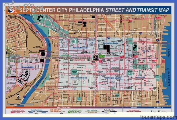 map of philadelphia 5 Map of Philadelphia