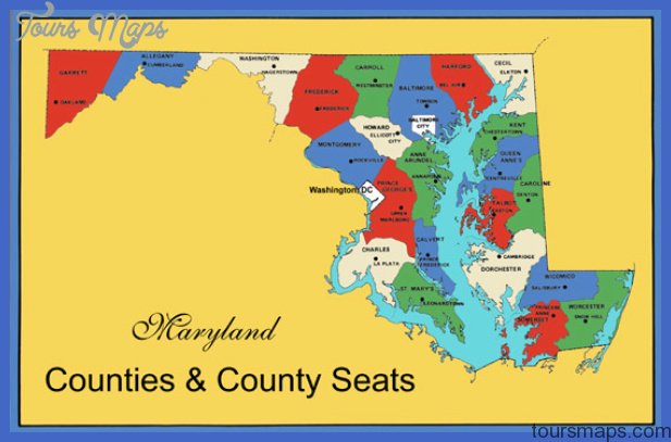 maryland map 7 Maryland Map