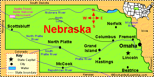 nebraska metro map  11 Nebraska Metro Map