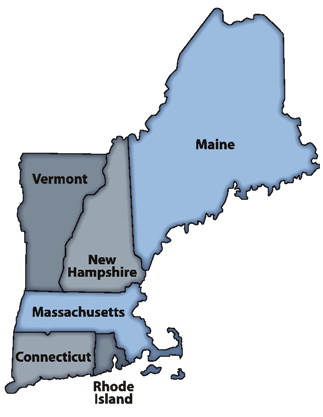 New England Map Toursmaps Com