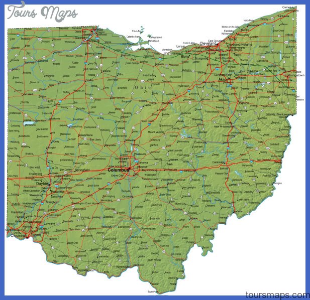 ohio map 14 Ohio Map