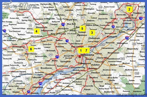 philadelphia metro map  15 Philadelphia Metro Map