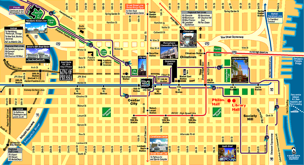 philadelphia metro map  29 Philadelphia Metro Map