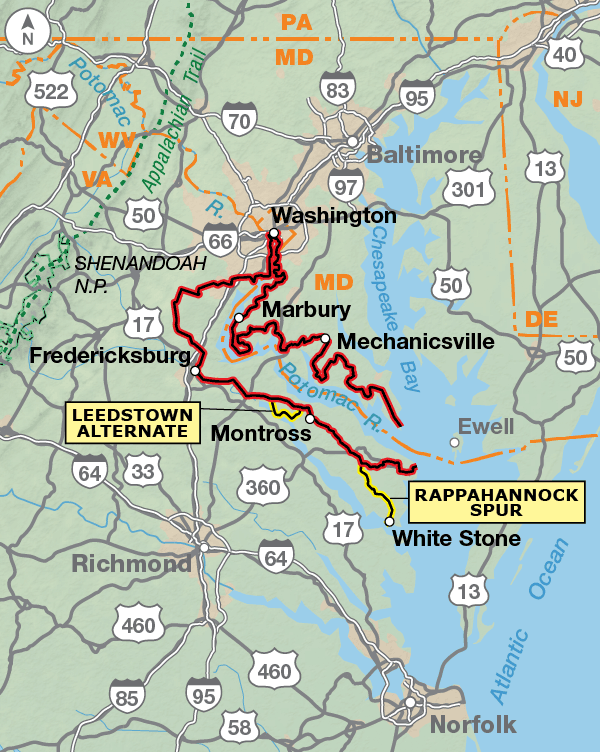 potomac river map 2 Potomac River Map