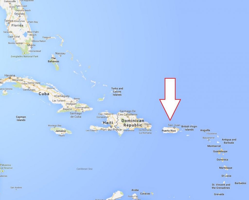 Puerto Rico Map - ToursMaps.com1024 x 824