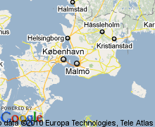 map of malmo sweden 5 Map of Malmo Sweden