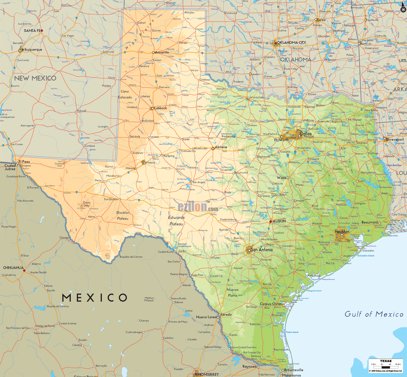 map of texas 10 Map of Texas