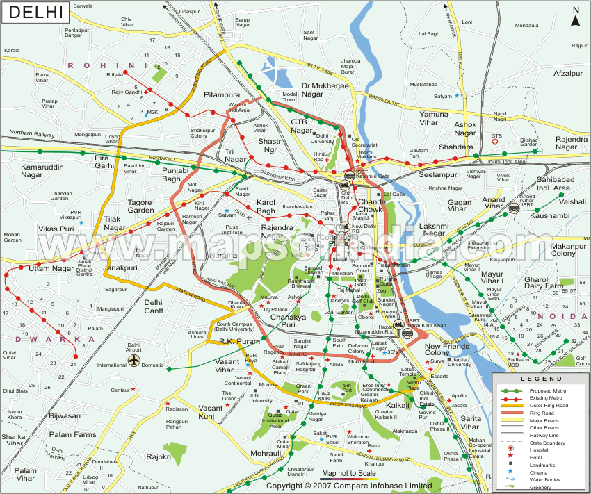 41021 delhi map Delhi Map