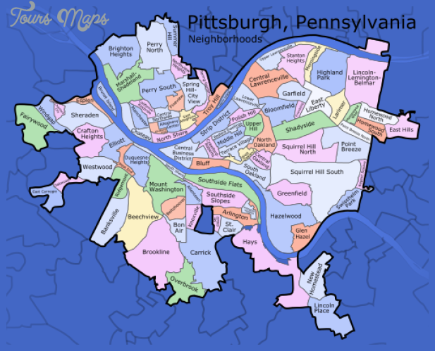 500px pittsburgh pennsylvania neighborhoods fade svg Pittsburgh Map