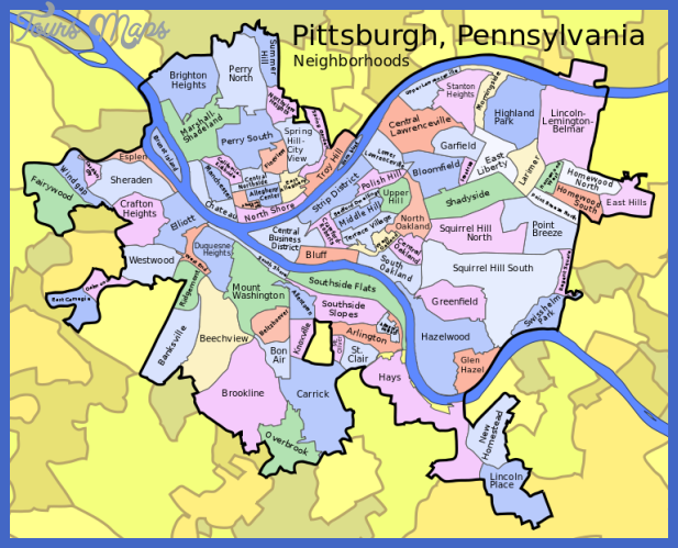746px pittsburgh pennsylvania neighborhoods svg Pittsburgh Map