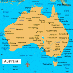 australia map  3 150x150 Australia Map