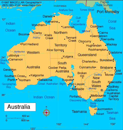 australia map  3 Australia Map
