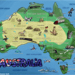 australia tourist map 1 150x150 Melbourne Map Tourist Attractions