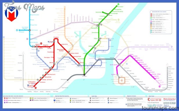 b y k harita metro 01 Istanbul Metro Map
