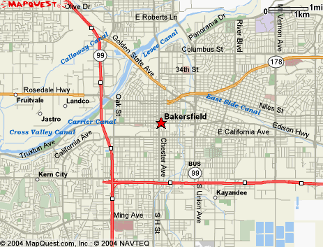 bakersfield0map 02 Bakersfield Map