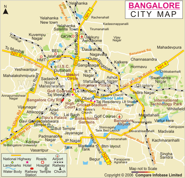 Bangalore Map  9 