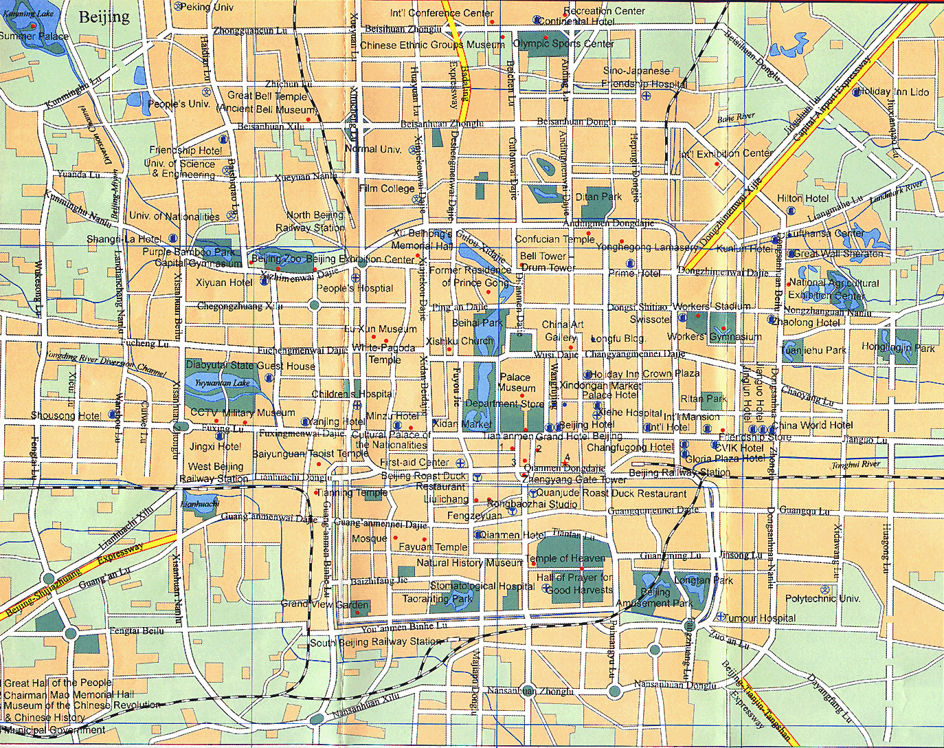 beijing map Baton Rouge Subway Map