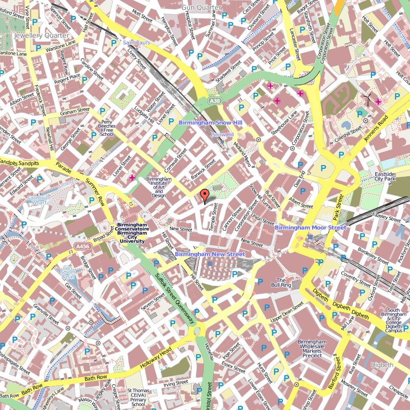 Birmingham Map ToursMaps