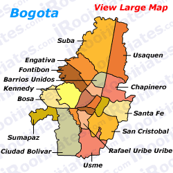 bogota Bogota Map