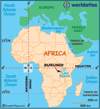 burundi map 3 Burundi Map