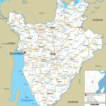 burundi road map 150x150 Burundi Map