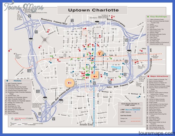 charlotte map tourist attractions 0 Charlotte Map Tourist Attractions