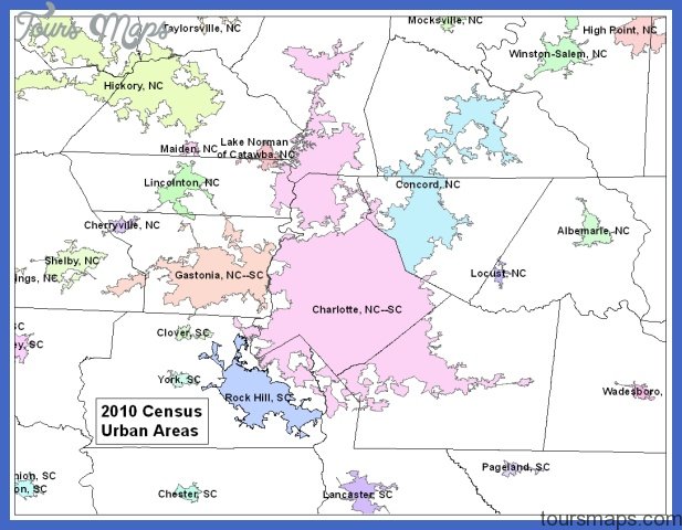 charlotte urban areas Charlotte Metro Map