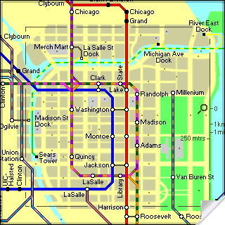 chicagopro 1 Chicago Metro Map