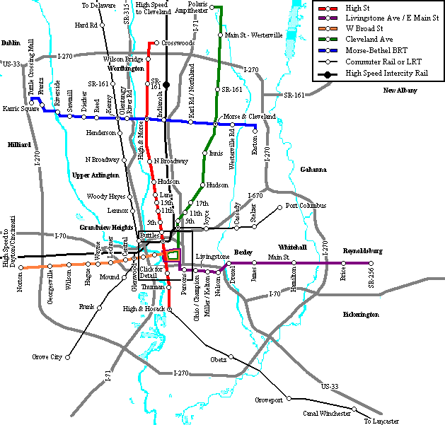 cmhtransitplan w630 Cleveland Subway Map