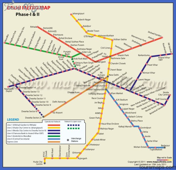 delhi metro map 10 Delhi Metro Map