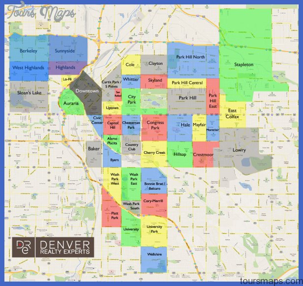 denver neighborhood map v2 with logo website 925 Denver Metro Map
