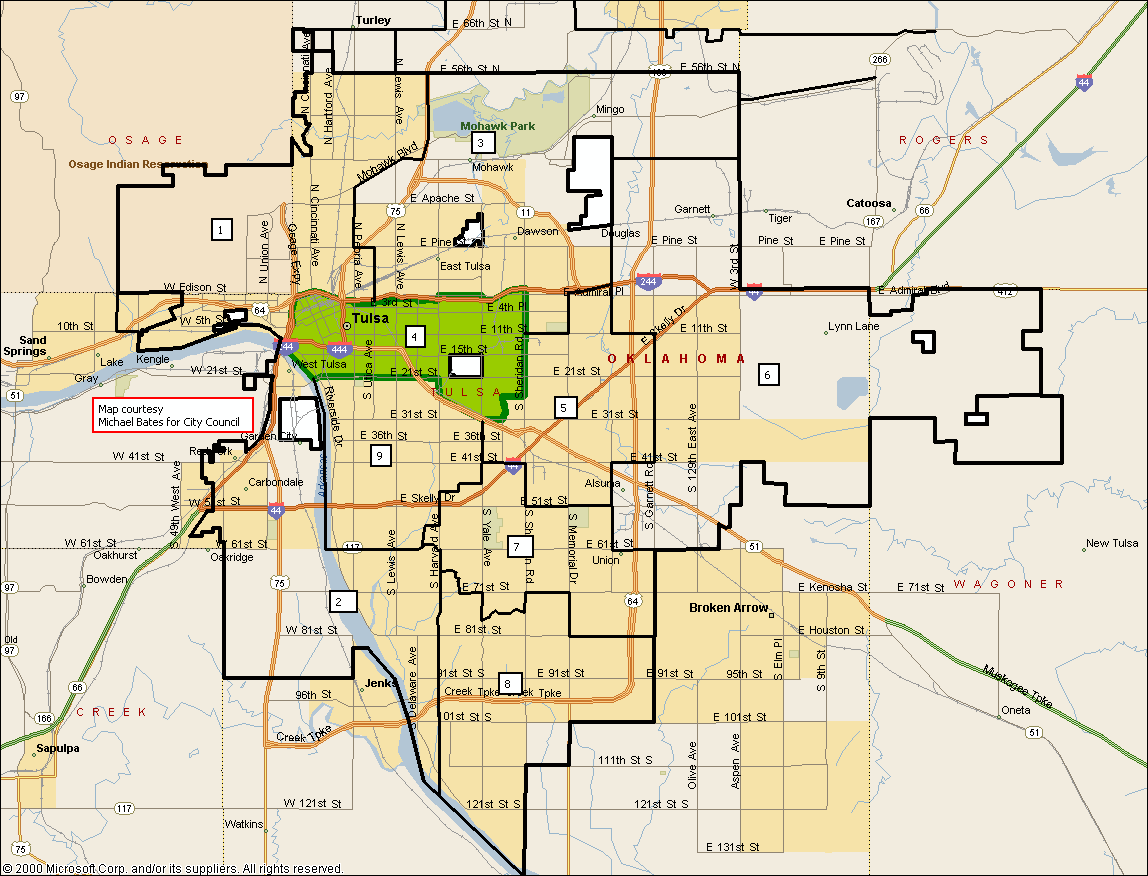 dist4intulsa Irving Metro Map