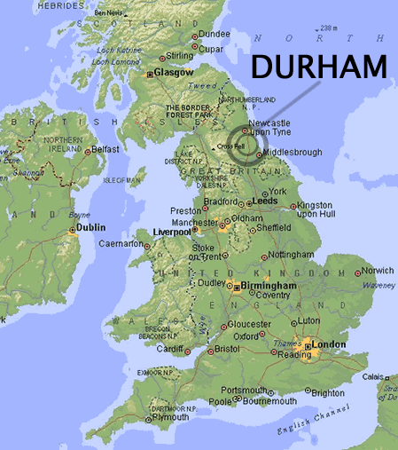 durham map  0 Durham Map