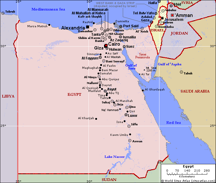 egypt metro map  2 Egypt Metro Map