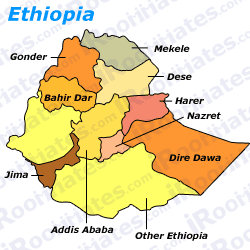 ethiopia Ethiopia Metro Map