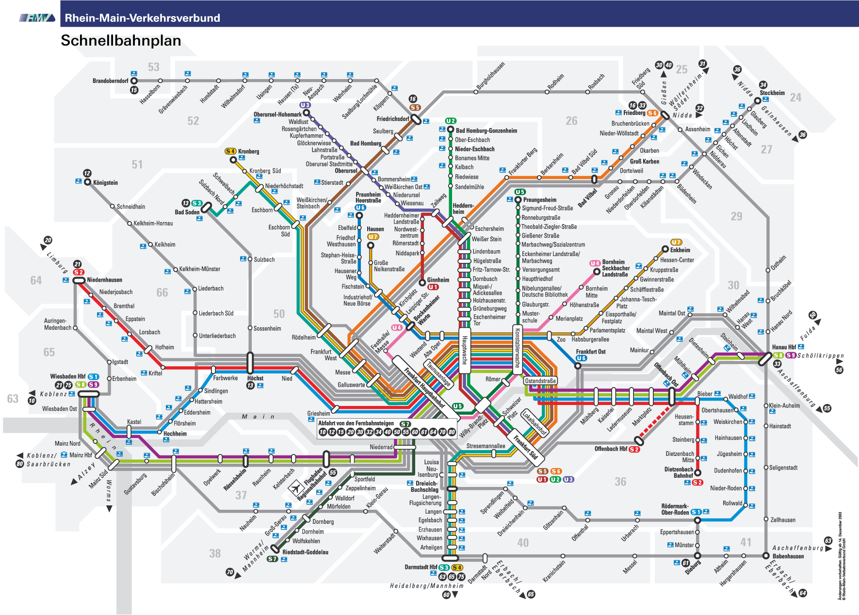 frankfurt metro map  0 Frankfurt Metro Map