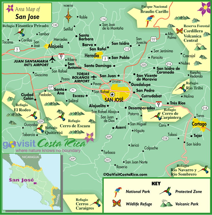 full san jose metro map 2 San Jose Map Tourist Attractions