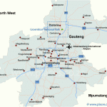 gauteng map3 150x150 Johannesburg East Rand Metro Map