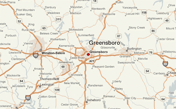 greensboro map  0 Greensboro Map