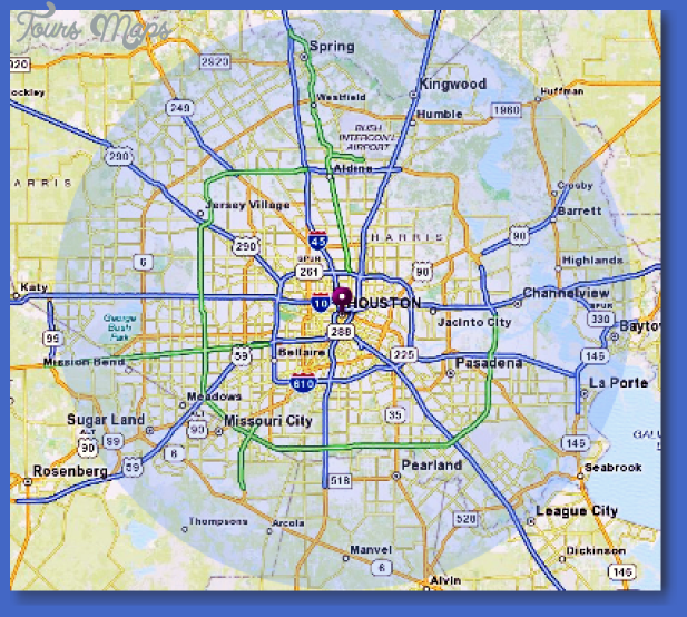 houston map Houston Metro Map
