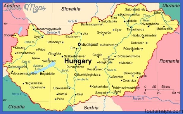 hungary map tourist attractions  1 Hungary Map Tourist Attractions