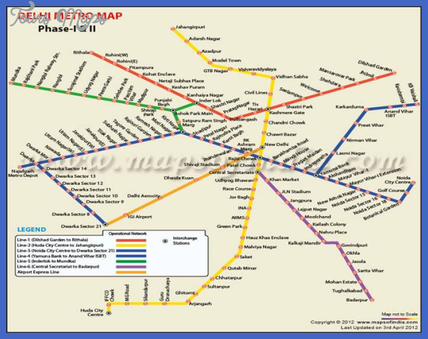 india metro map 1 India Metro Map