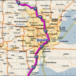 interstate 75 detroit map 150x150 Detroit Map Tourist Attractions
