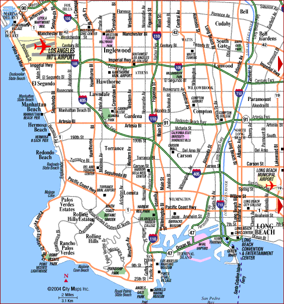 long beach map tourist attractions 0 Long Beach Map Tourist Attractions