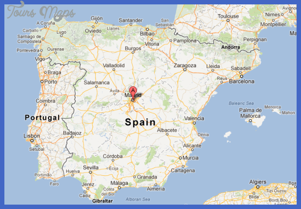 madrid in spain map Madrid Map