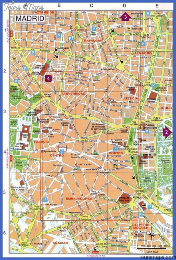 madrid map Madrid Map